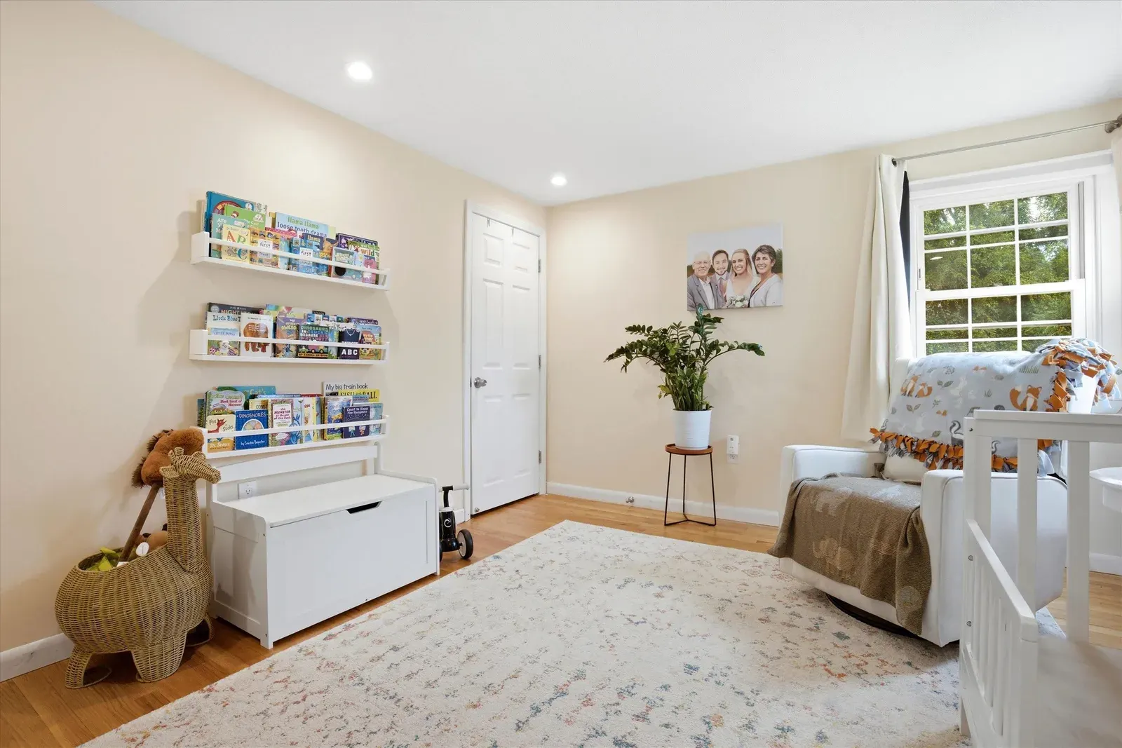 Bedroom closet and window at 14 Bloomingdale Drive