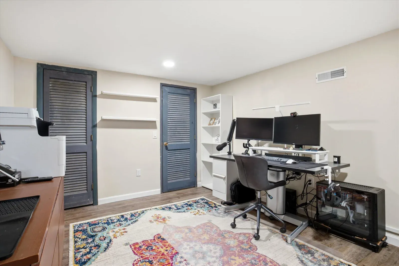 Lower-level office space at 14 Bloomingdale Drive