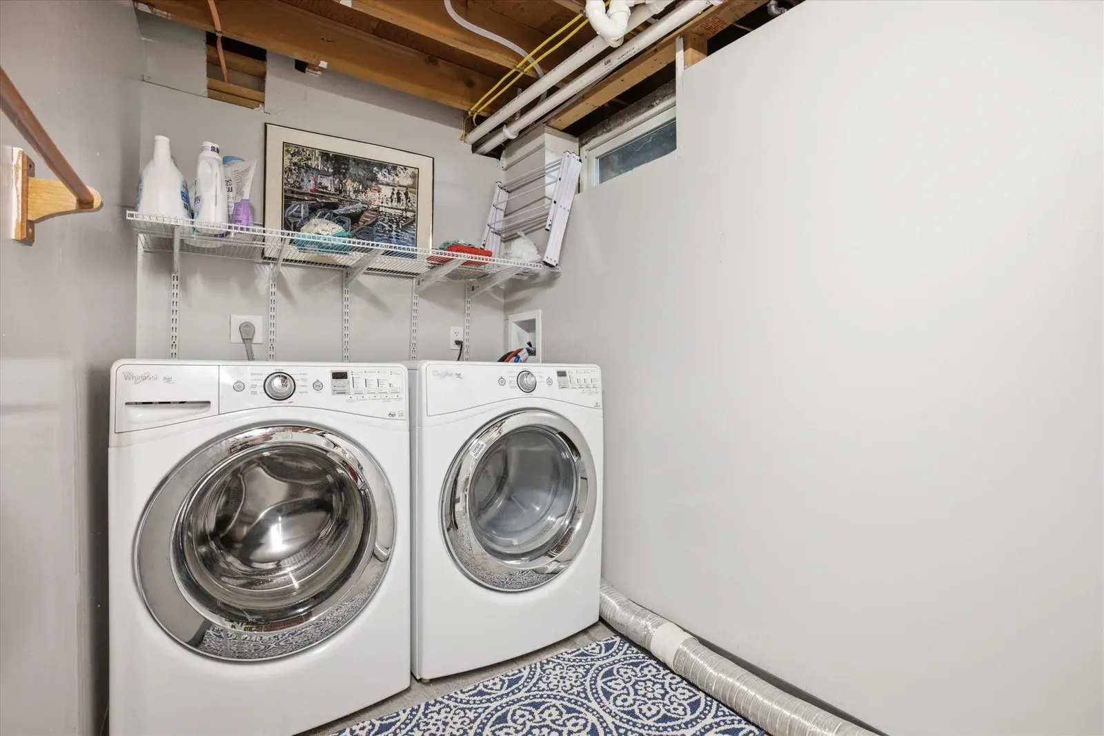 Laundry area with washer and dryer at 14 Bloomingdale Drive