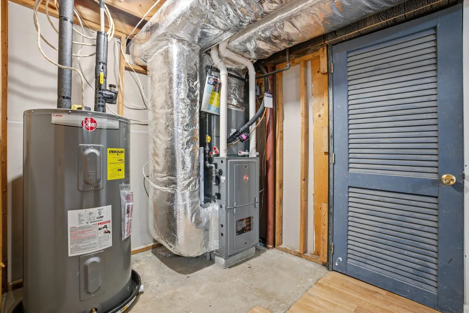 Heating and water-heating equipment at 14 Bloomingdale Drive